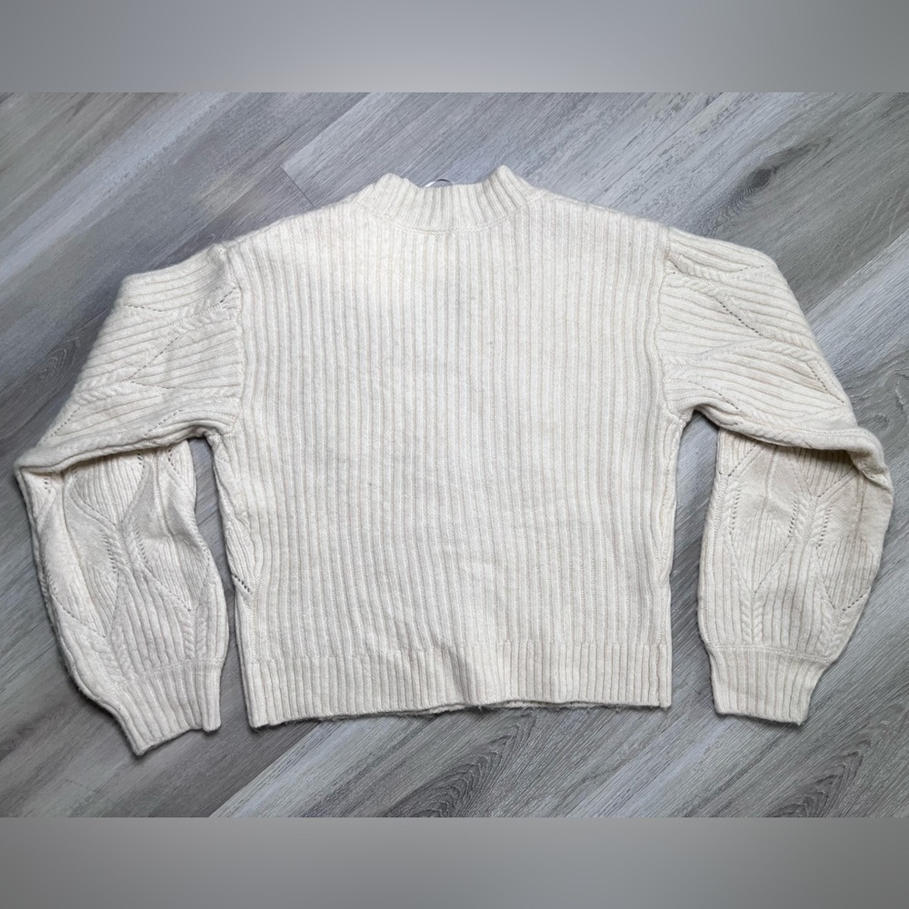 Calligraphie Button Down Knit Sweater - image 4